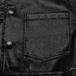 Ephemera PU Coat - PunkRave