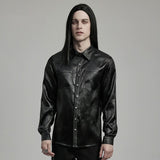 Asphyxia Button-up Shirt - PunkRave