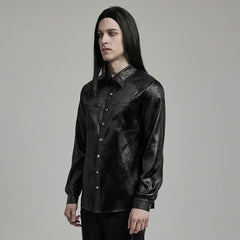 Asphyxia Button-up Shirt - PunkRave