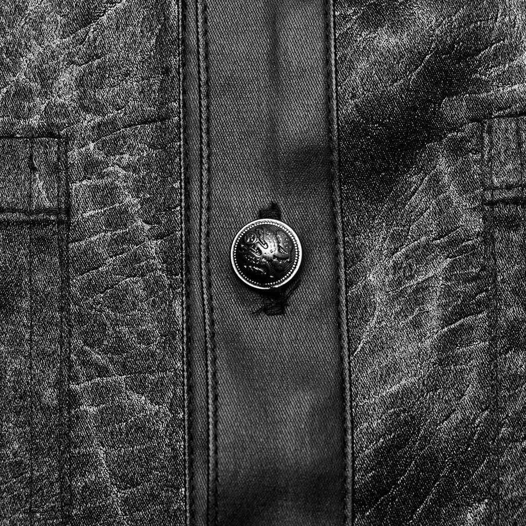Asphyxia Button-up Shirt - PunkRave
