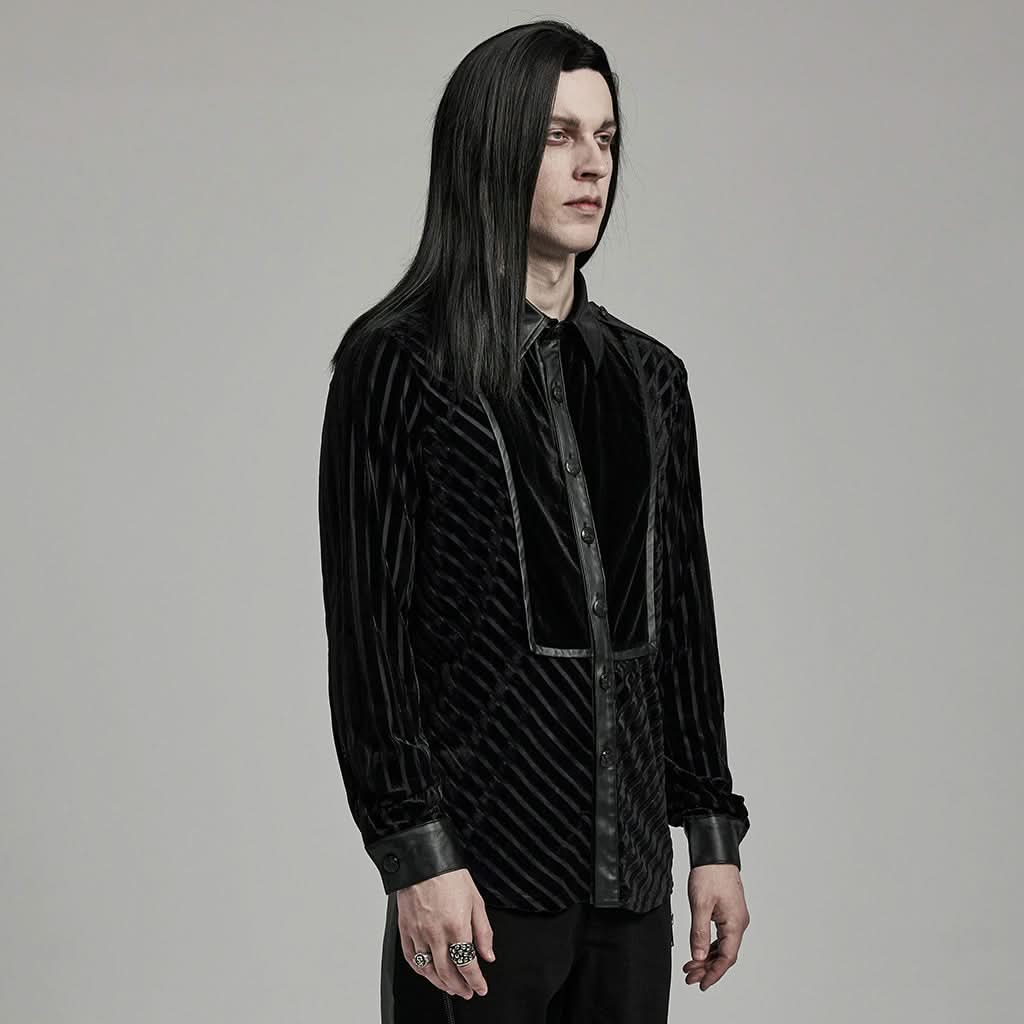 Thanatos Dress Shirt - PunkRave