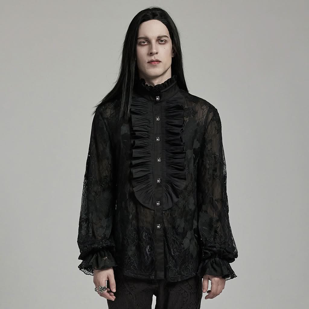 Necromancy Dress Shirt - PunkRave