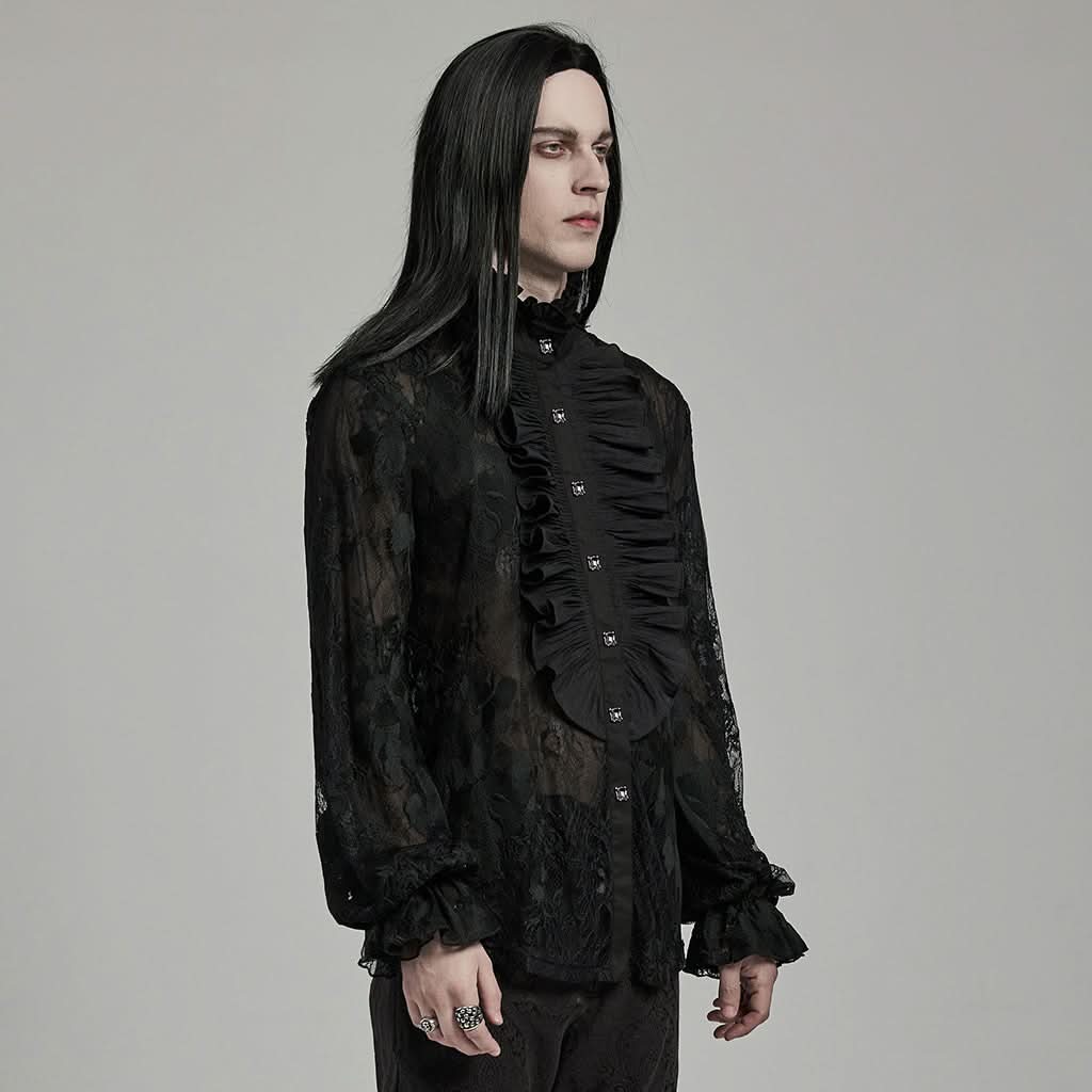 Necromancy Dress Shirt - PunkRave