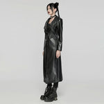 Crescendo PU Trench Coat - PunkRave