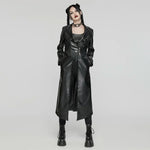Crescendo PU Trench Coat - PunkRave