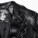 Crescendo PU Trench Coat - PunkRave