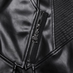 Crescendo PU Trench Coat - PunkRave