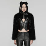 Cindralis Fur Jacket - PunkRave