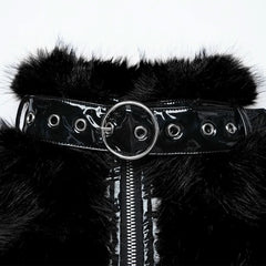 Cindralis Fur Jacket - PunkRave