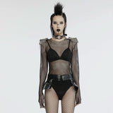 Nightbind Mesh Bodysuit - PunkRave