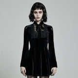 Sleet Women's Gothic Dress in Black
