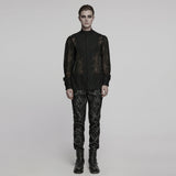 Avalon Gothic Chiffon Shirt Men's in Black
