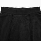 Augure Gothic Sheer Embellished Flared Pants