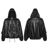 Berenice Men's Gothic Woven coat in Black