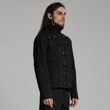 Augite Gothic X-Buckle Tactical Jacket Men's