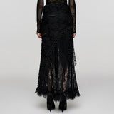 Batlings Women's Gothic Skirt in Black