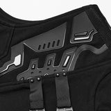 Bitterroot Gothic Buckle Cybergoth Waistcoat Men's