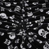 Atavist Gothic Skull Print Pants