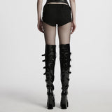Ophelia Women's Gothic Shorts in Black
