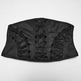 Berenice Women's Gothic Corset with Lacing in Black