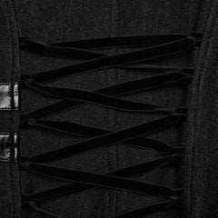 Gotham Glam PU Trench Coat - PunkRave