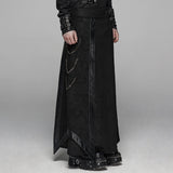 Erzulie Men's Gothic Skirt in Black