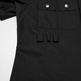 Alphard Gothic Cotton Eyelet Short-Sleeve Shirt Men's