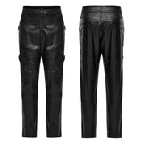 Crepuscule Men's Gothic Trousers in Black