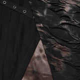 Hemlock Men's Gothic Vest/Camisole in Black & Coffee