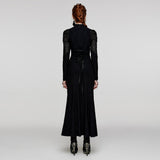 Baphomet Women's Gothic Dress in Black