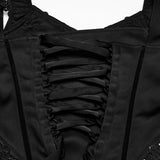 Westenra Women's Victorian Gothic Dress in Black