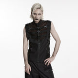 Laudanum Men's Gothic Zipped Jacket in Black
