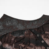 Hemlock Men's Gothic Vest/Camisole in Black & Coffee