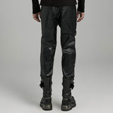 Crepuscule Men's Gothic Trousers in Black