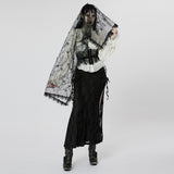 Melmoth Women's Gothic Veil in Black