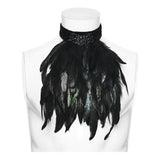 Apophenia Gothic Feather Collar Tie Men's
