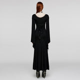 Aickman Women's Gothic Dress in Black