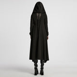 Hollow Crown Women's Gothic Knit coat in Black
