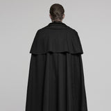 Nadir Gothic Wool Embroidery Cloak Coat Men's