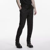 Penumbra Men's Gothic Trousers with Cross in Black
