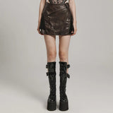 [2nd wave] Chronos Mini Skirt (Dusky) My Store