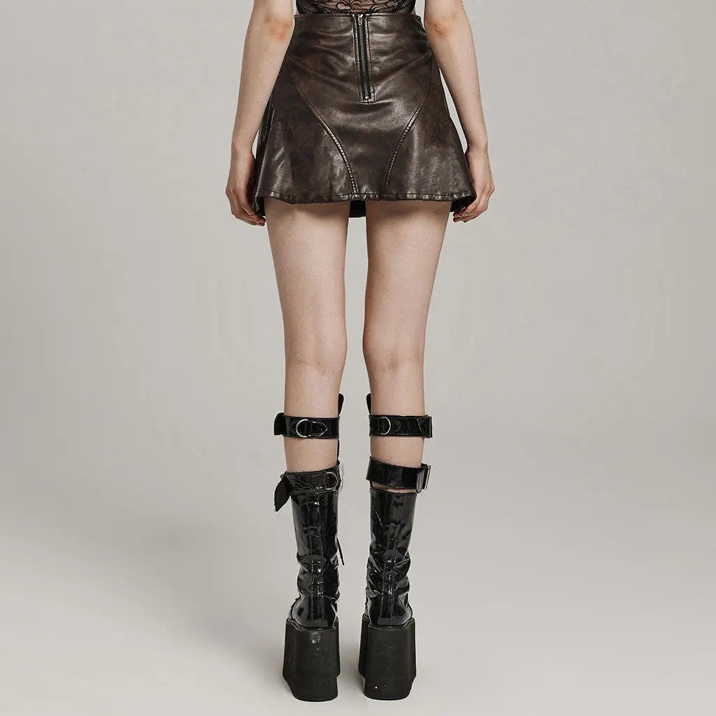 [2nd wave] Chronos Mini Skirt (Dusky) My Store