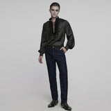 Alchemite Gothic Brocade Lace Shirt Men's