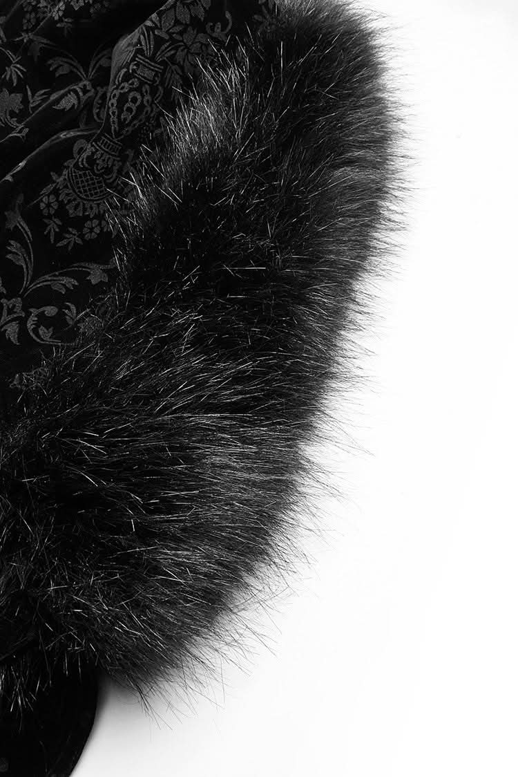 Reversed Snowfall Cloak - PunkRave