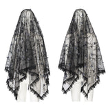 Melmoth Women's Gothic Veil in Black