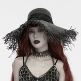 Wolfsbane Frayed Straw Hat