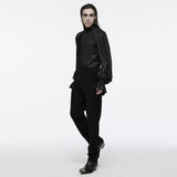 Arachne Gothic Woven Ruffle Shirt Men's