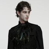 Apophenia Gothic Feather Collar Tie Men's