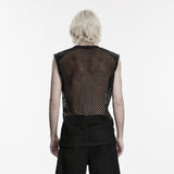 Effigy Men's Gothic Vest Top in Black
