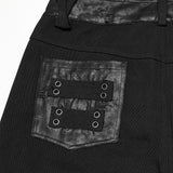 Zmey Men's Punk Pants in Black
